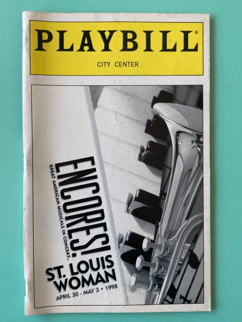 Encores Playbill St. Louis Woman Vanessa Williams Charles S. Dutton Chuck Cooper